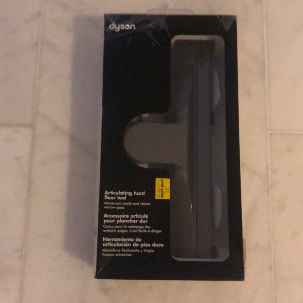 Dyson Articulating hard wood floor brush.